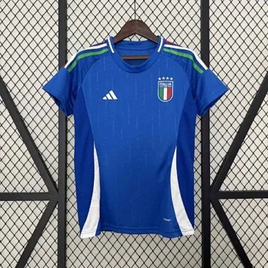 2024 Italy Home Woman Kit UEFA Euro Lady Shirt