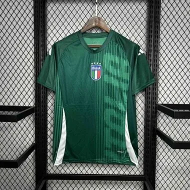 2024 Italy Training Green Kit Football Apparel