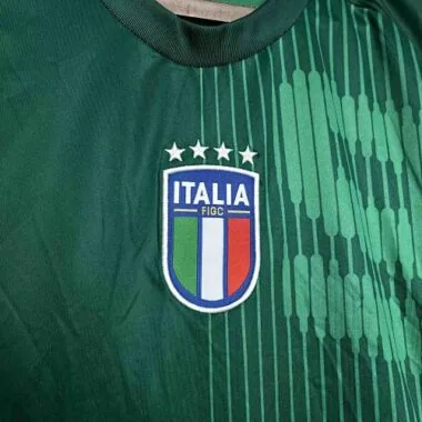 2024 Italy Training Green Kit Football Apparel
