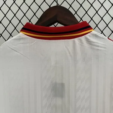 1994 Spain away white retro jersey