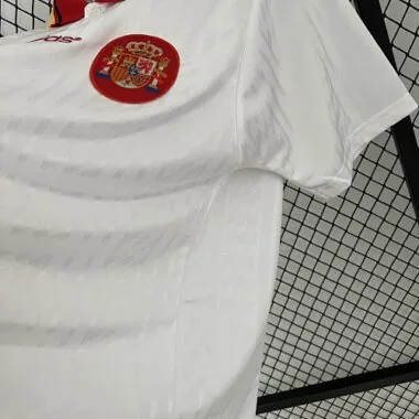1994 Spain away white retro jersey