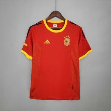 2002 Spain home red
