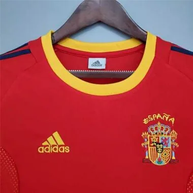 2002 Spain home red