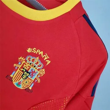 2002 Spain home red