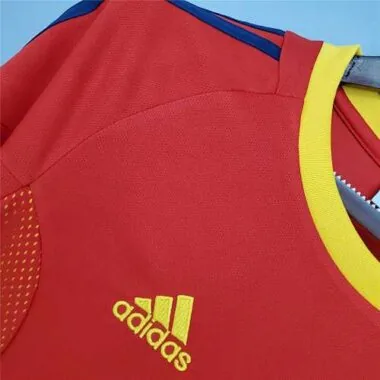 2002 Spain home red