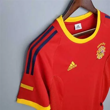 2002 Spain home red