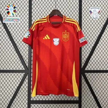 2024 Spain Home Kit UEFA Euro Shirt