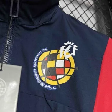 2024 Spain Euro Windbreaker Jacket