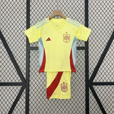 2024 Spain Away Kids Soccer Jerseys