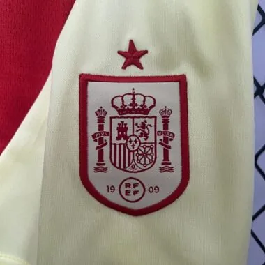 Camisolas de futebol infantis da seleção espanhola para jogos fora de casa de 2024