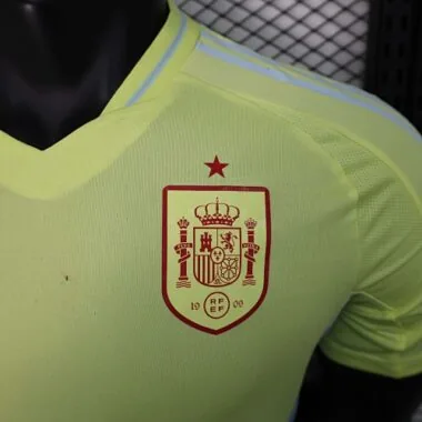 Camisa da seleção espanhola para jogos fora de casa de 2024, versão para jogadores