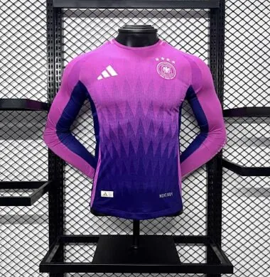 2024 Germany Away Long Sleeve Kit Player Version Shirt Jerseys Supllier Yupoo