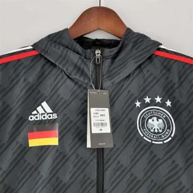 2022 Germany black redwhite Windbreaker
