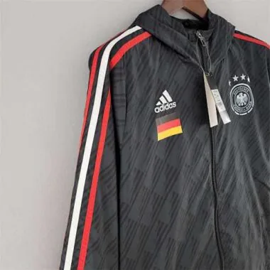 2022 Germany black redwhite Windbreaker