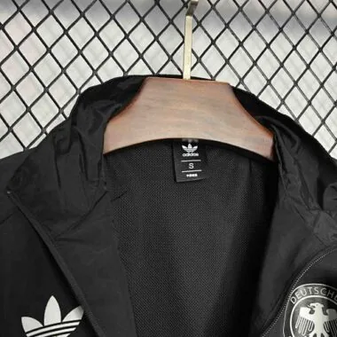 2024 Germany Originals Track Black Windbreaker Jacket AAAAJersey Supplier Yupoo