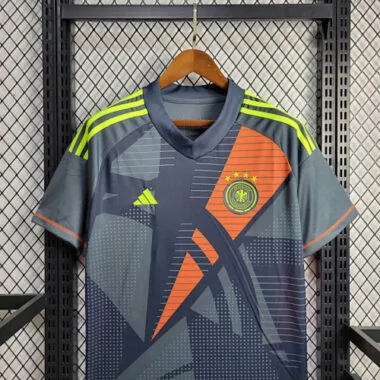 Proveedor de camisetas de fútbol AAAAJersey de la selección alemana de 2024, equipación negra para porteros