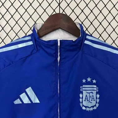 2024 Argentina Trench Coat Reversible Windbreaker Double-Sides Jacket