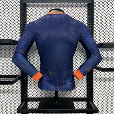 2024 Netherlands Away Long Sleeve Kit Player Version Shirt Best Wholesale Yupoo