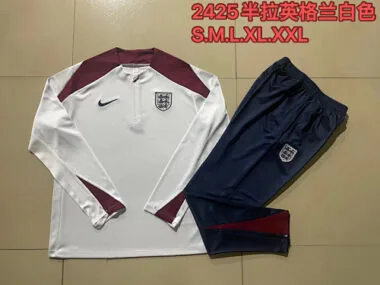2024 England Long Sleeve Training Suit Yupoo