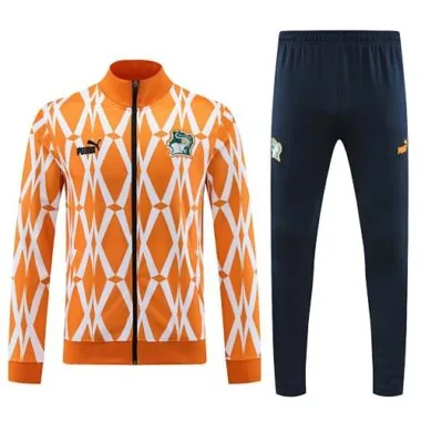 2023 Ivory Coast Orange Jacket Suits Football Tracksuit Yupoo