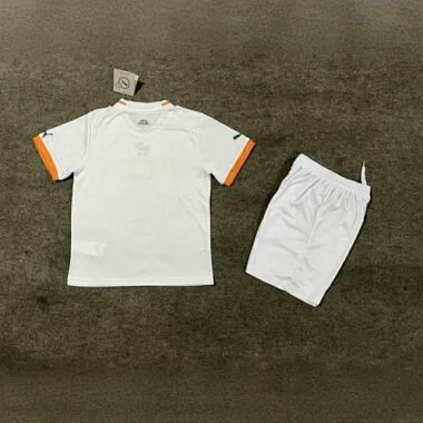 2023 Ivory Coast Away Kid Kits Children Sets Football AAAAJersey Yupoo