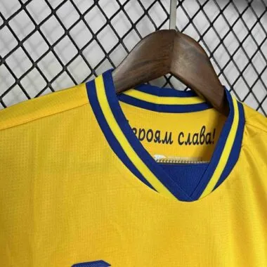2024 Ukraine Home Kit UEFA Euro Shirt Football AAAAJersey Supplier