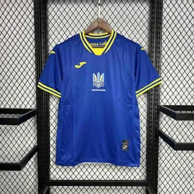 2024 Ukraine Away Kit UEFA Euro Shirt Football AAAAJersey Supplier