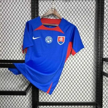 2024 Slovakia Home Kit UEFA Euro Shirt Football AAAAJersey Supplier