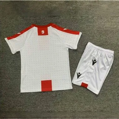 2024 Georgia Home Kid Kits UEFA Euro Youth Apparels Football AAAAJersey Supplier
