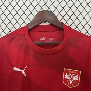 2024 Serbia Home Kit UEFA Euro Shirt Soccer Jerseys Yupoo