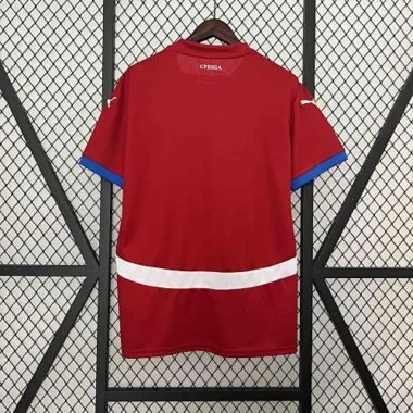 2024 Serbia Home Kit UEFA Euro Shirt Soccer Jerseys Yupoo