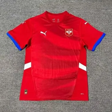 2024 Serbia Home Kit UEFA Euro Shirt Soccer Jerseys Yupoo