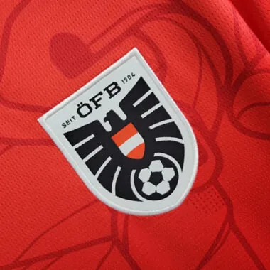 2024 Austria Home Kit UEFA Euro Shirt Football Replicas Yupoo
