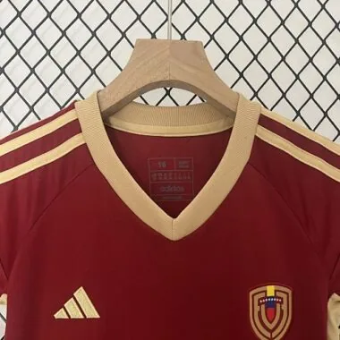 2024 Venezuela Home Kid Kits Children Sets Jersey Supplier Yupoo