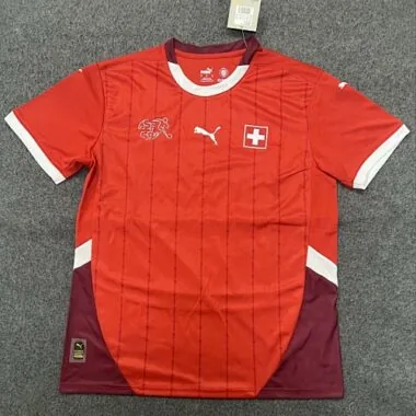 2024 Switzerland Home Kit UEFA Euro Uniform Jersey Supplier Yupoo