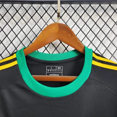 2024 Jamaica Training Kit Black Shirt Best Jerseys Yupoo
