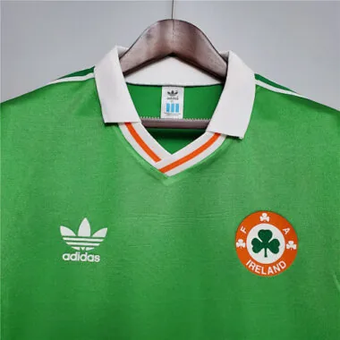 1988-90 Retro Ireland Home Kit Cheap Football Jersey Wholesale Yupoo