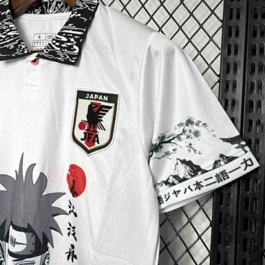 2024 Japan Naruto Akatsuki Anime White Special Edition Soccer Uniform AAAAJersey Dropshiping Yupoo