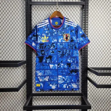 2024 Japan Dragon Ball Goku KIt Special Edition Blue Shirt Football AAAAJersey Supplier