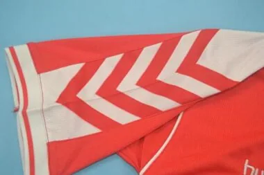 1998 Danimarca, maglia rossa da casa
