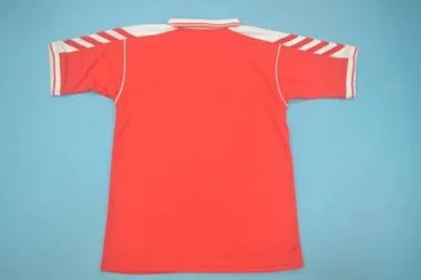 1998 Danimarca, maglia rossa da casa