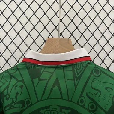 1998 Mexico Home Kids Retro Kits World Cup Shirt Soccer Jerseys Yupoo