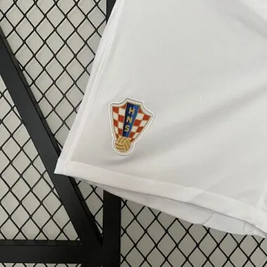 Pantalones cortos de la selección de Croacia para la Eurocopa 2024 - Réplicas de fútbol de la UEFA - Yupoo