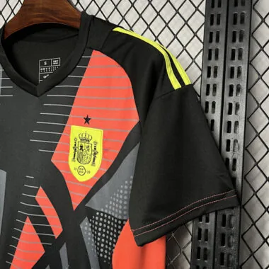 2024 Spain Black Goalkeeper Kit
