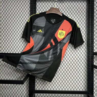 2024 Spain Black Goalkeeper Kit