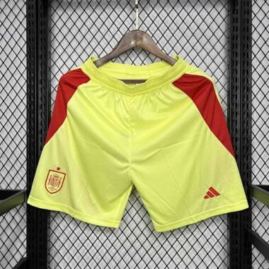 2024 Spain Away Shorts UEFA Euro 2024 Football Uniform AAAAJerseys Dropshipping Yupoo