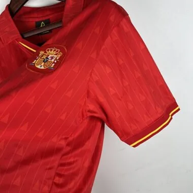 88-91 Retro Spain Home S-XXL Soccer Jerseys