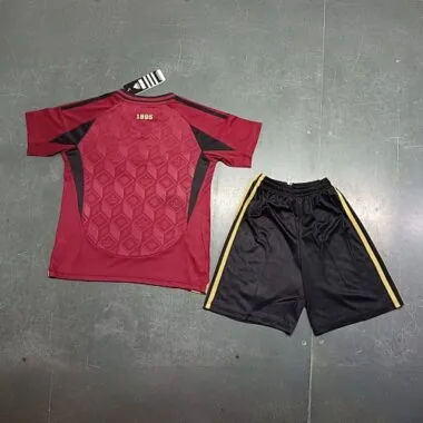 2024 Belgium Home Kid Kits Children Sets Football Jerseys Yupoo