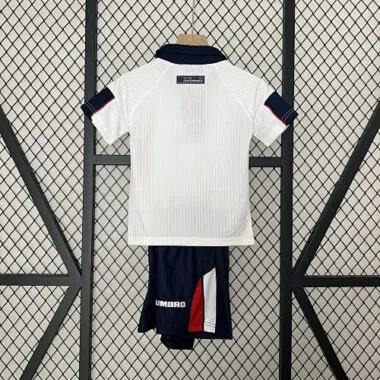 1998 England Home Retro Kid Kits Youth Apparels Sport AAAAJersey Yupoo