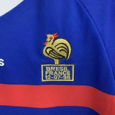 1998 Retro Long sleeve France Home S-XXL